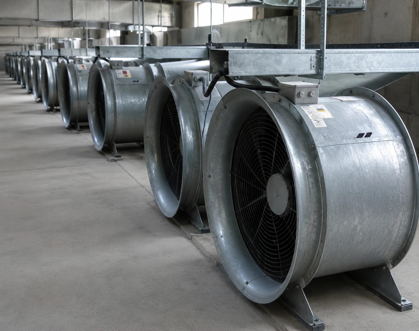 12000 RPM Exhaust Fan Grouting and Installation at KE SGTPS 1