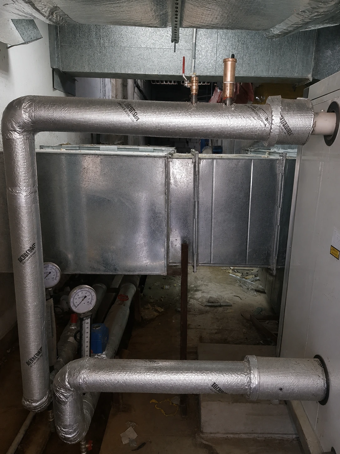 15 Ton AHU Installation at Vellani & Vellani Associates