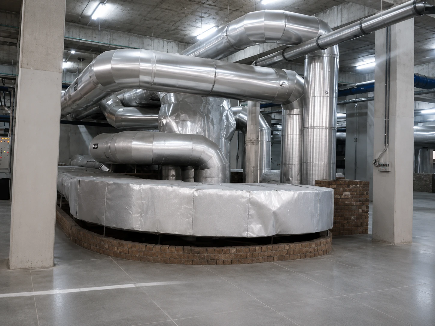 Oval Duct at Shaukat Khanum Peshawer 3