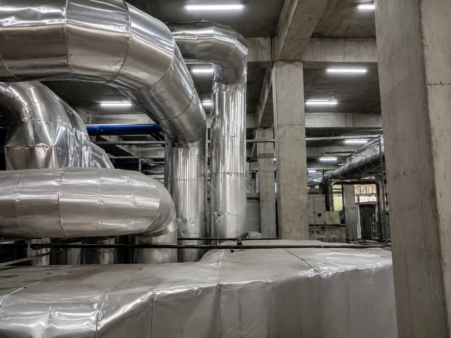 Shaft Ducting at SKMH Peshawer